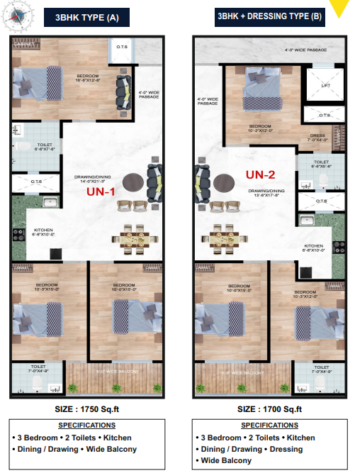Unit Layout